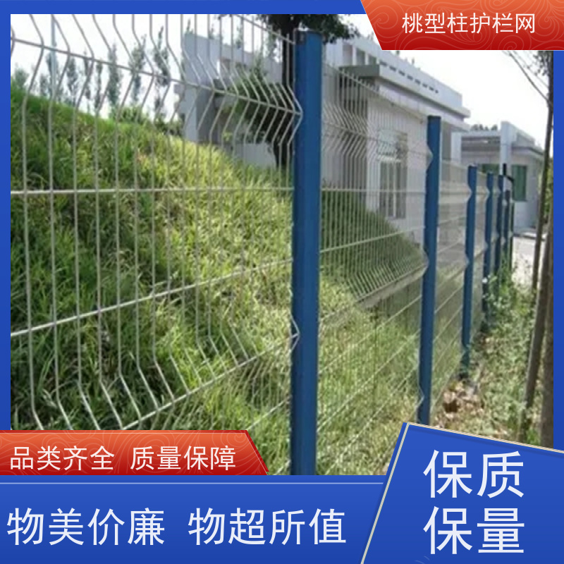 德瑞克斯护栏网养殖桃型柱围栏道路隔离网抗老化