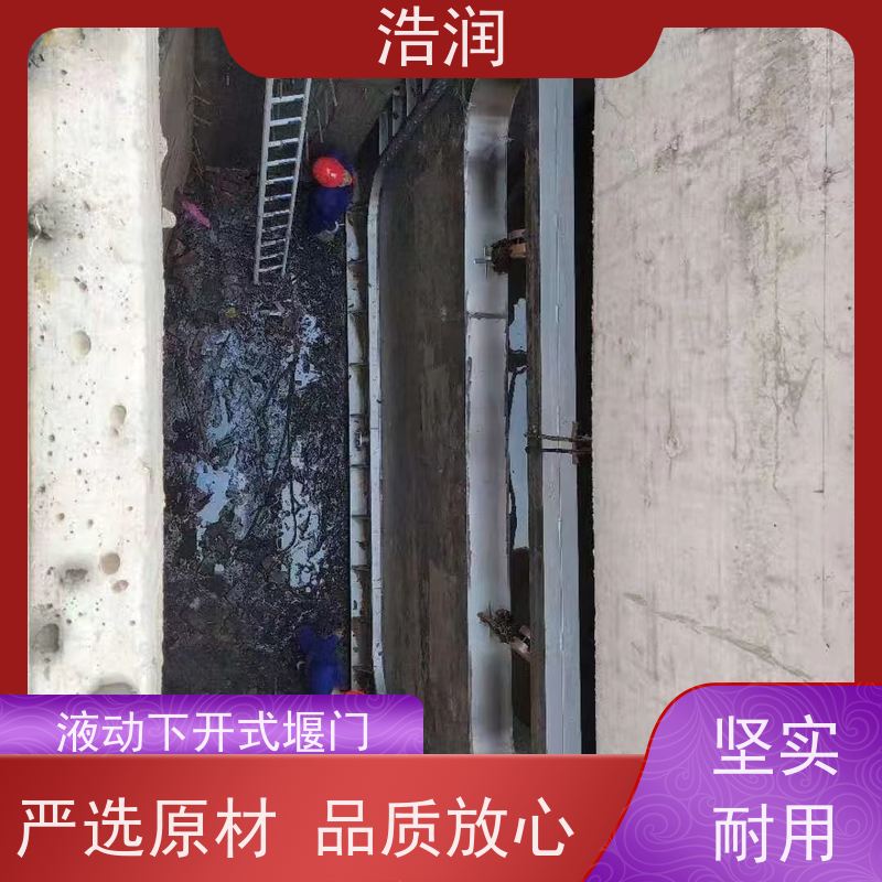 浩润 智能下开式堰门 结构稳固 抗压好 货源充足