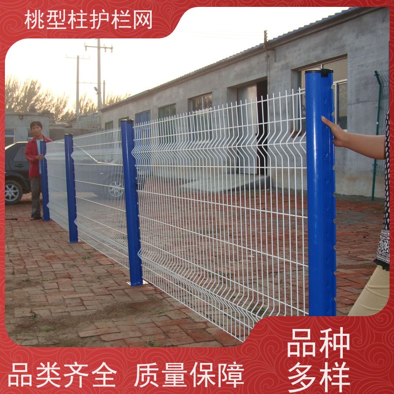 德瑞克斯护栏网养殖桃型柱围栏道路隔离网防锈