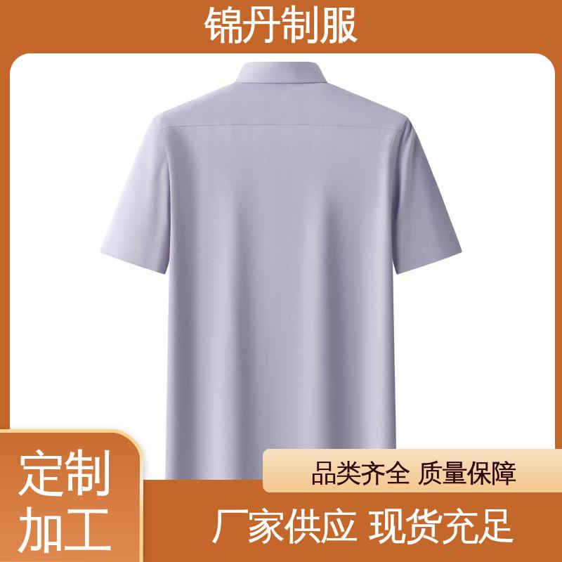 锦丹 顺|德 翻领短袖衬衫 企业工作服 团体工装 运动休闲t 工厂批发
