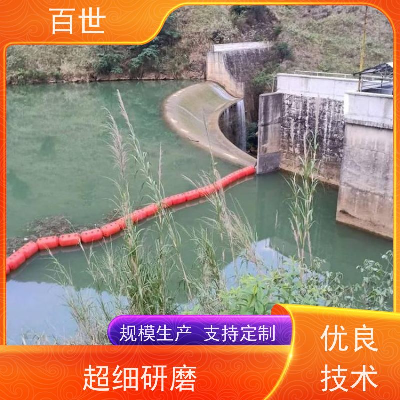 百世泥石流多发区拦船索自浮式结构生态友好材质