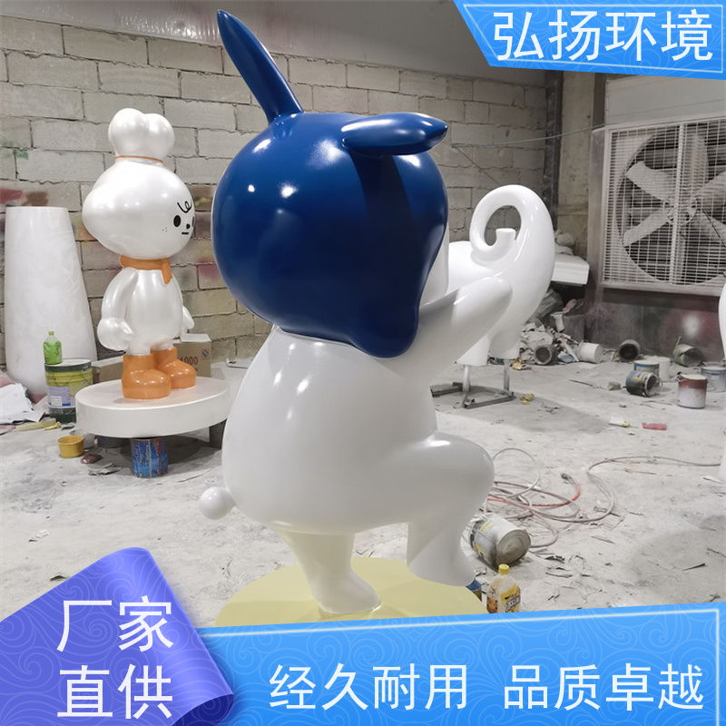 不锈钢玻璃钢 雕塑 几何块面 创意园林景观 新中式户外动物摆件