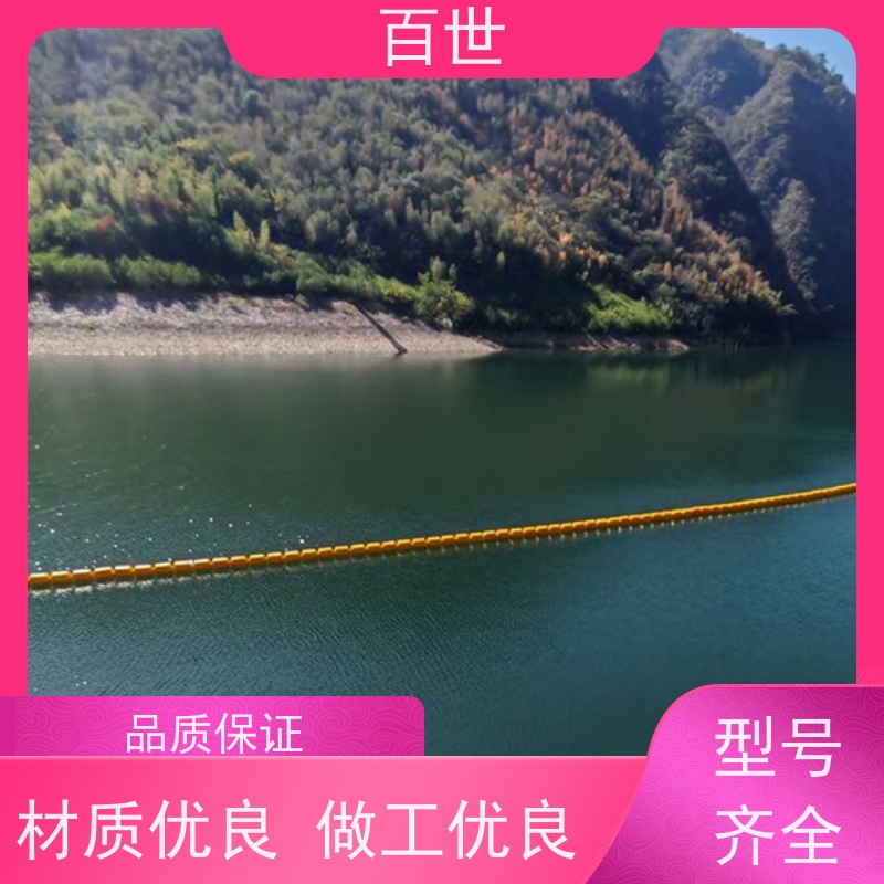 百世泥石流多发区警戒浮体流动防线柔性连接