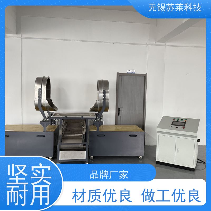 无锡苏莱科技磁力研磨机针对201不锈钢机加件去刀纹抛光清洗
