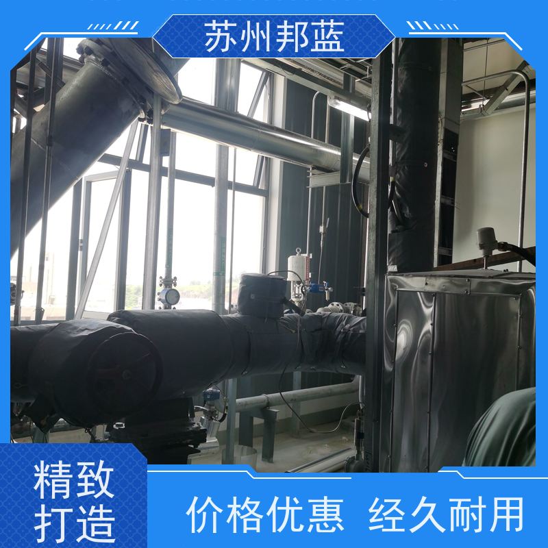 苏州邦蓝 蒸汽管道 防火罩 易弯曲包扎 耐季节性
