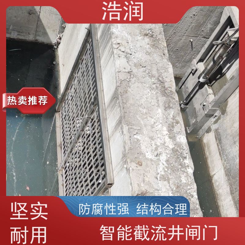浩润 一体化液动下开式闸门 软密封型 性价比高