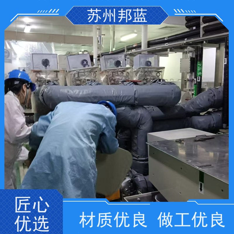 苏州邦蓝 石油化工管道 防火套 柔软有韧性 耐酸碱