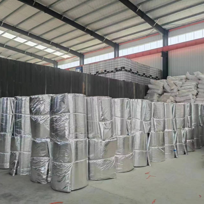 高温窑炉用 40mm厚 硅酸铝柔性包裹 耐火1小时 管道保温隔热