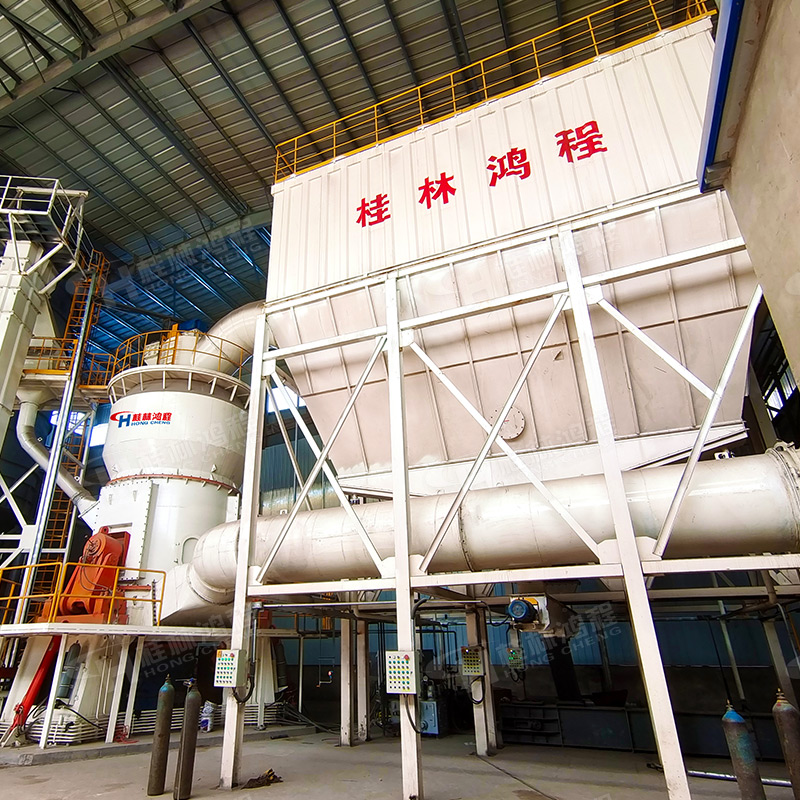 lm型立式辊磨机台时50吨锌焙砂磨粉机矿石加工生产线1700型
