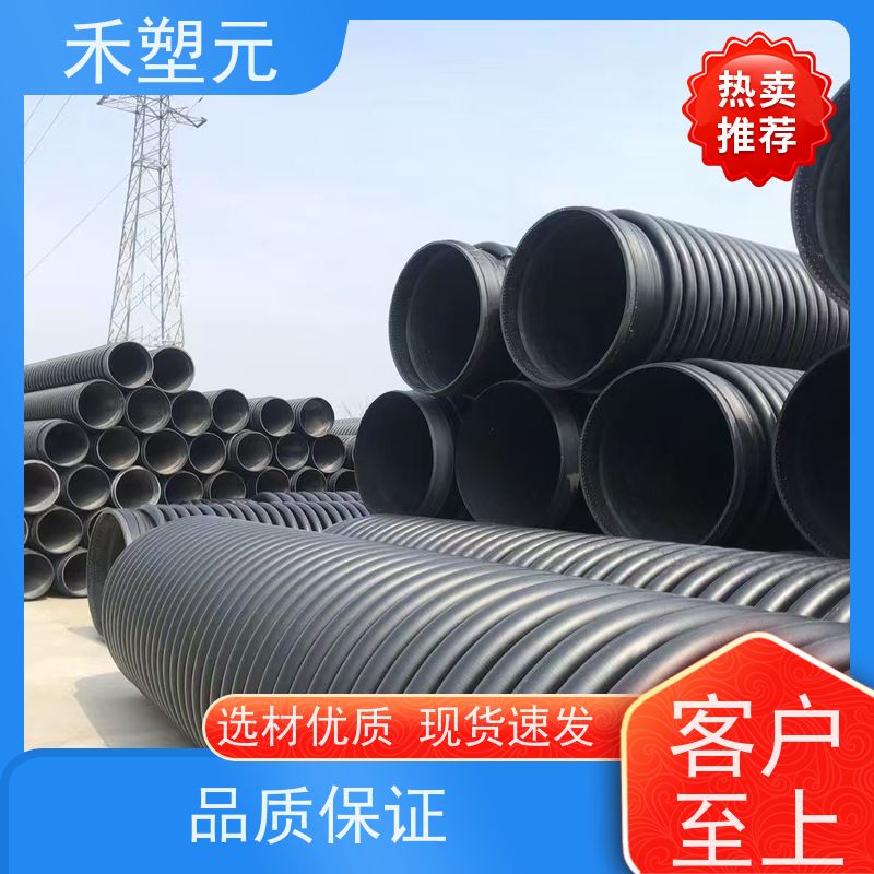 PE克拉管 SN8/SN10/SN12.5规格齐全 缠绕结构壁B型管厂家现货