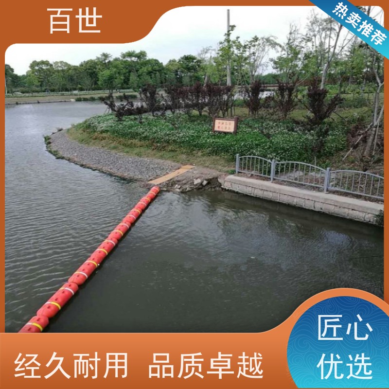 百世泥石流多发区拦船浮体自浮式结构可喷字