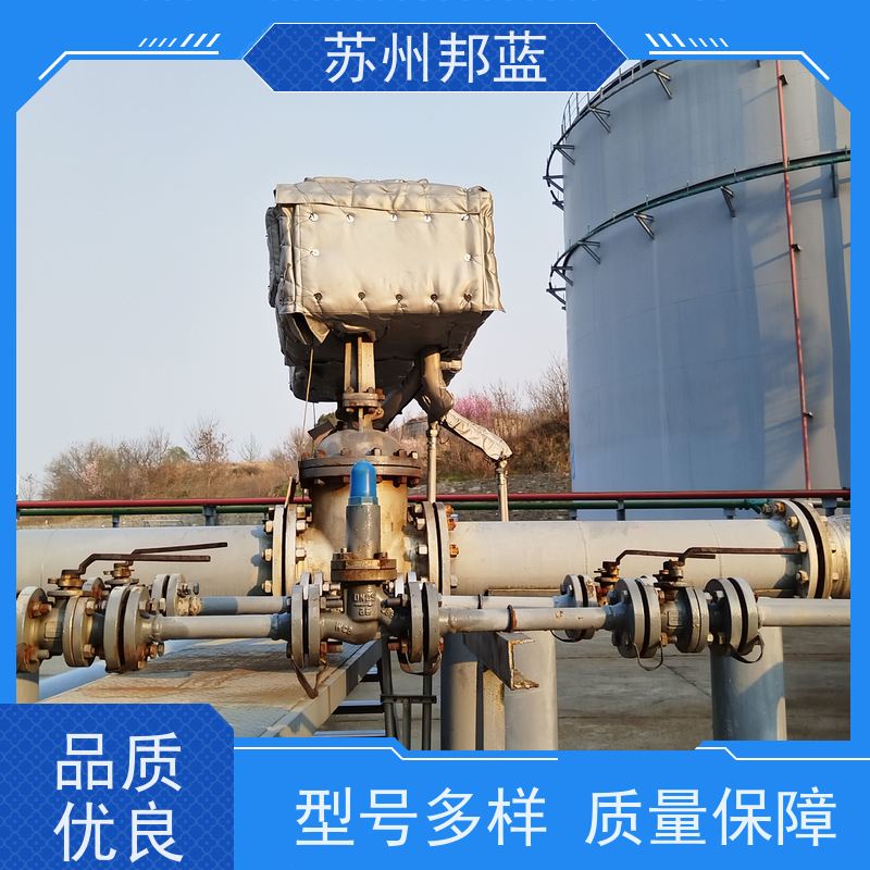 邦蓝科技 非标定制 ISO22899认证 炼油厂 柔性防火罩