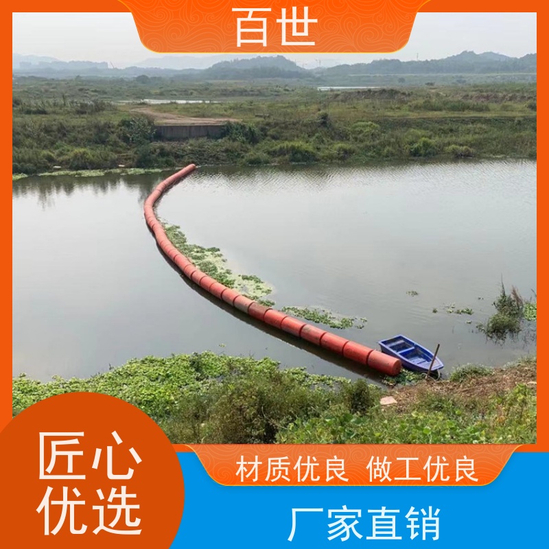 百世泥石流多发区警戒浮体生态屏障钢丝绳锚固