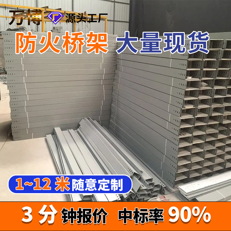 适用于住宅 地下室车库 隧道防火电缆槽 高温膨胀阻燃 万博