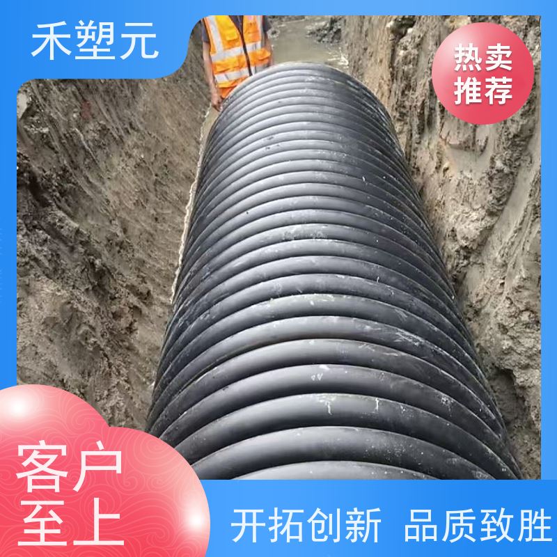 HDPE缠绕增强结构壁b型管 工艺精妙 道路建设用 安装方便