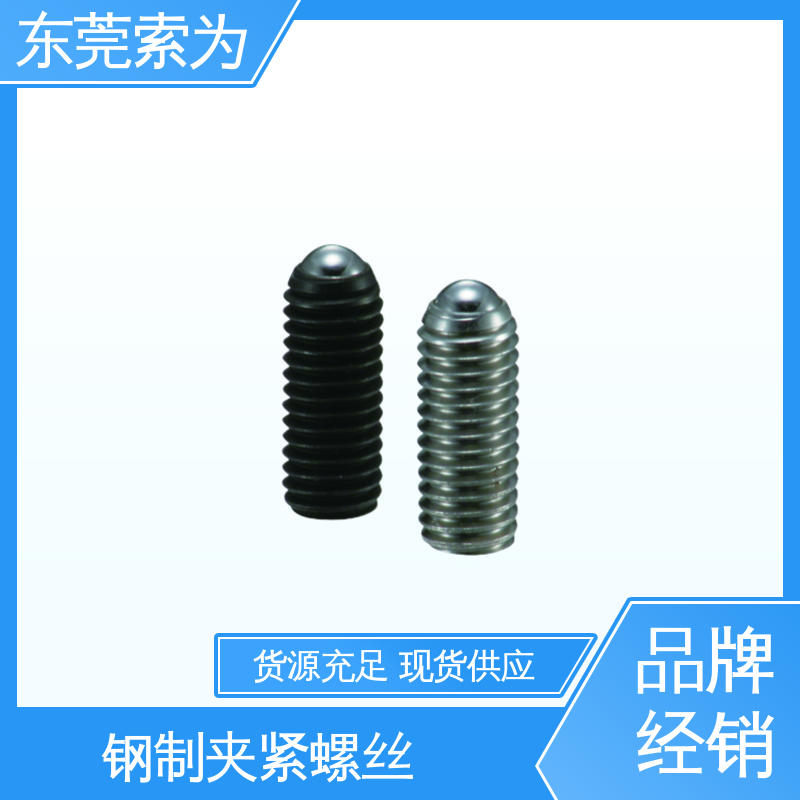 索为供应 SCS-R 钢制夹紧螺丝 细牙螺纹 性能可靠