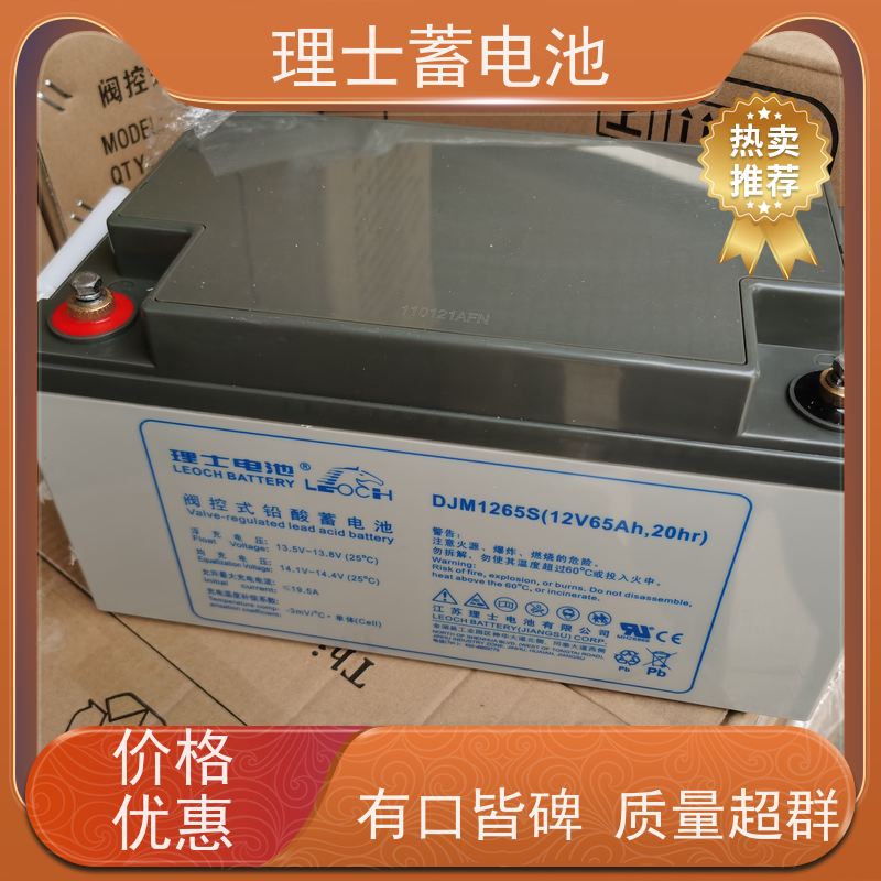 LEOCH理士蓄电池 DJM1265S 机房通信EPS应急储能电源 实力厂家