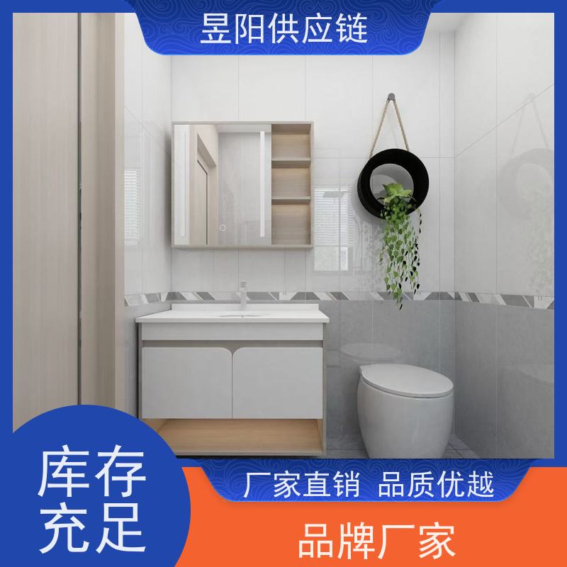 卫浴人造石一体单盆浴室柜盆长方形台上洗手盆