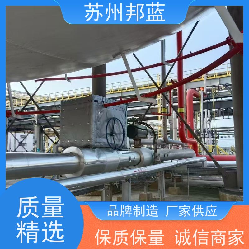 邦蓝科技 反复使用 UL1709认证 球罐 柔性防火罩