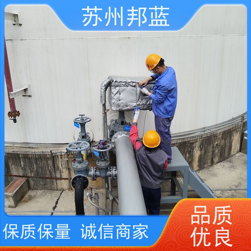 邦蓝科技 ISO22899认证 反复使用 罐区 钢性防火罩