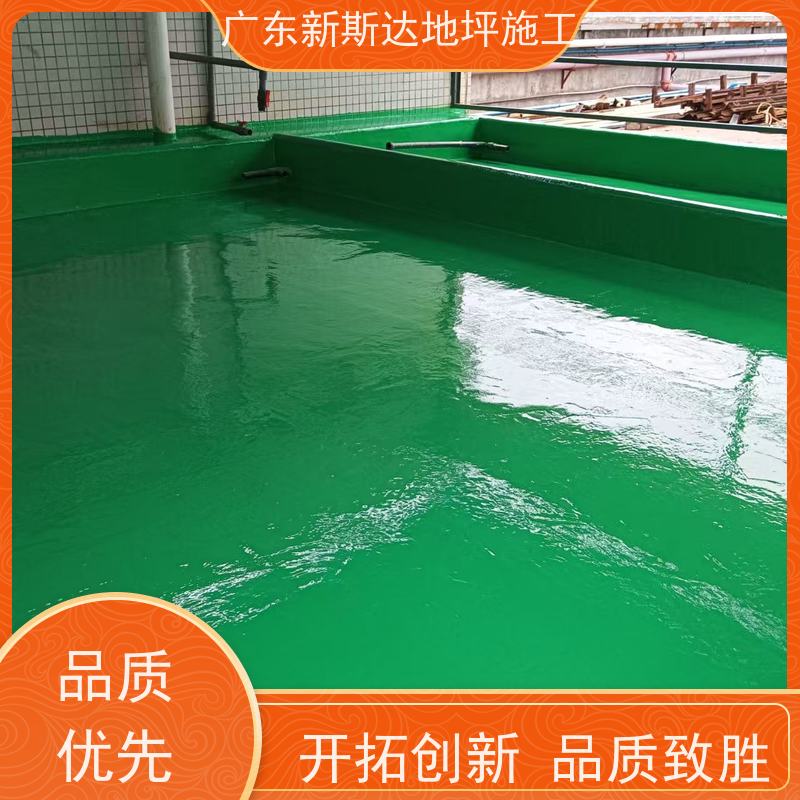 车间厂房车库固化地坪漆施工抗压耐磨耐酸碱度