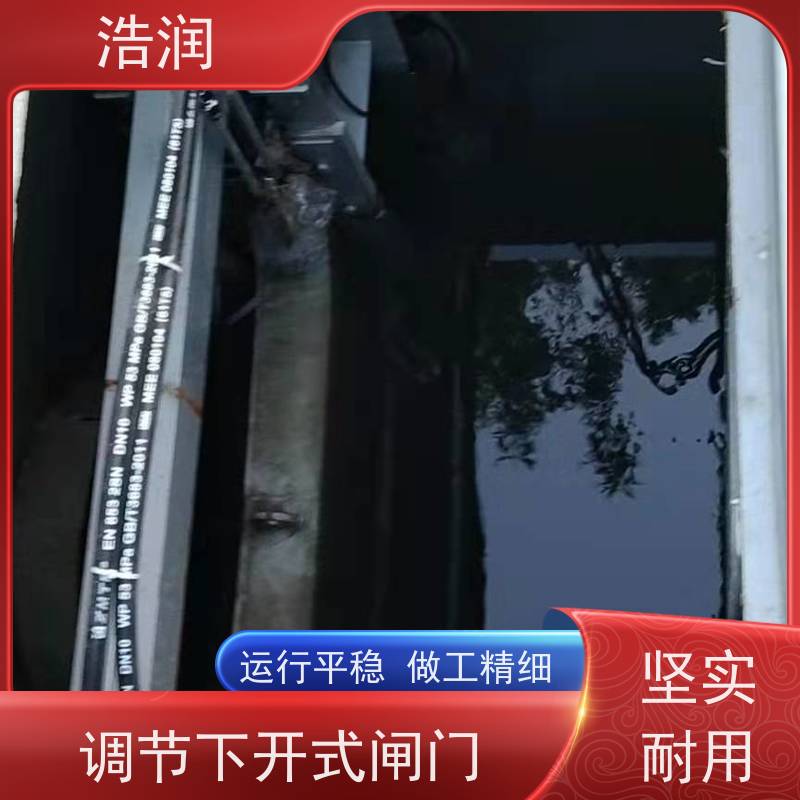 浩润 旋转式调节堰门 运行平稳 做工精细 货源充足