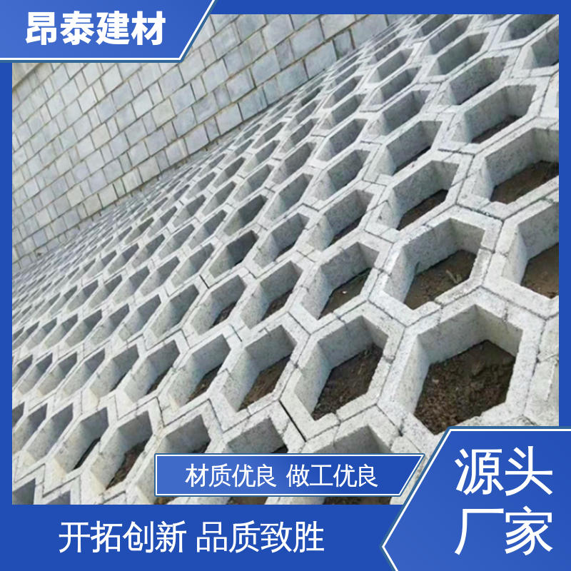 实力商家 抗渗漏性强 仿花岗岩砖 不易变形 六角护坡砖