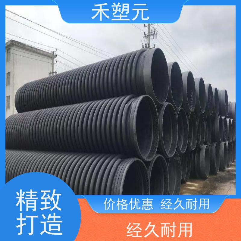 HDPE增强缠绕管 B型克拉管 PE高密度聚乙烯增强缠 绕管