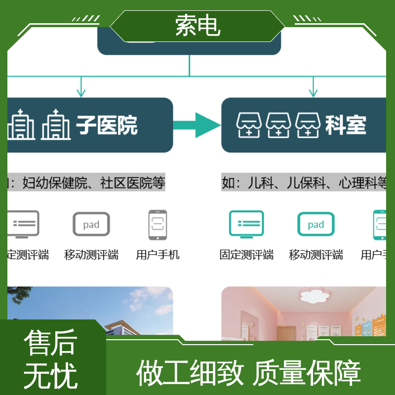 索电 成长 双液晶显示屏 儿童保健信息管理系统 辅助