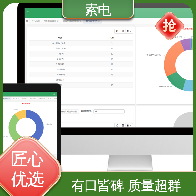 辅助 一体化 全方助力 儿童保健信息管理系统 索电