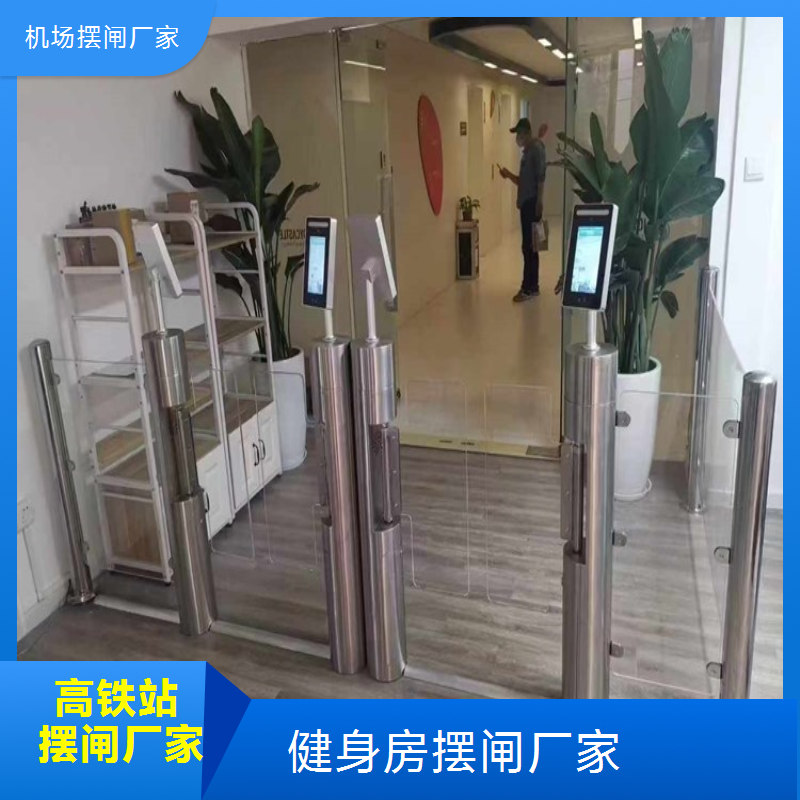 商务楼摆闸速通门无刷防撞闸机厂家直供浩蕴智能