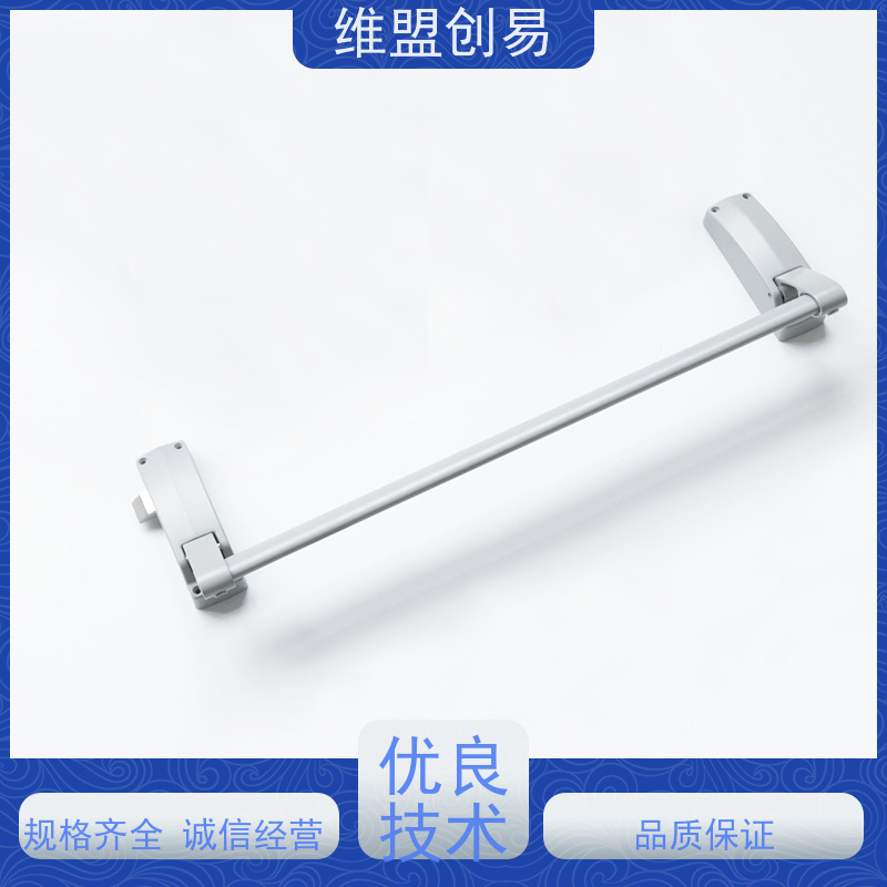 维盟创易 防火门 下压推杆逃生锁 D1120两点天地杆 快速解锁开门