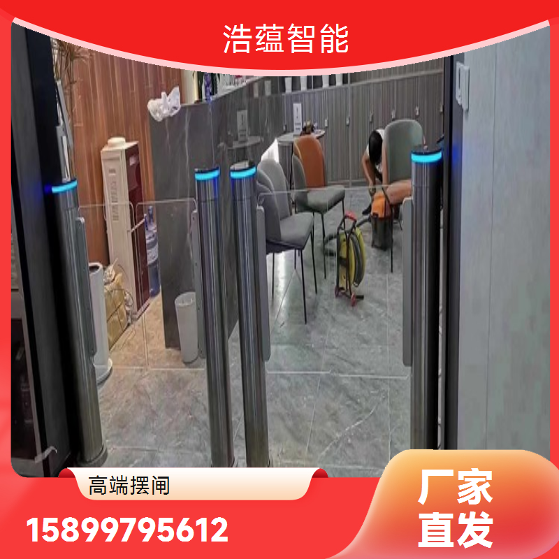 浩蕴智能人行闸机 通道安全防护专家高端平移闸厂家