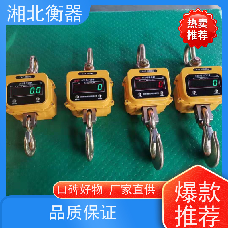 湘北OCS-XZ-CCE电子吊秤 3吨5吨10吨无线打印吊钩秤 行车吊磅称