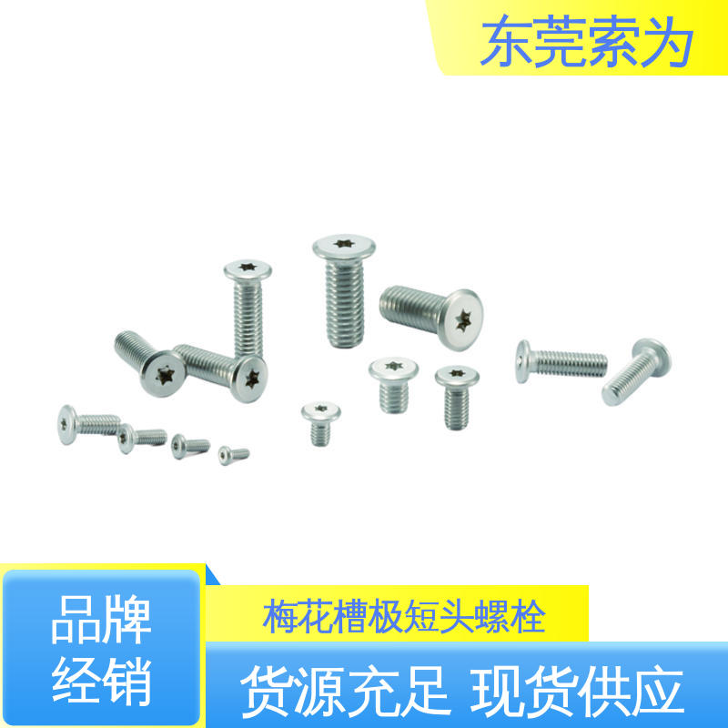 索为供应 NBK SSTS 梅花槽极短头螺栓 紧固件配件 品牌经销
