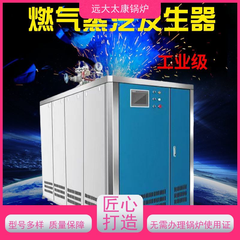 远大太康 4吨用户免报检 豆制品加工 D级燃气蒸汽锅炉