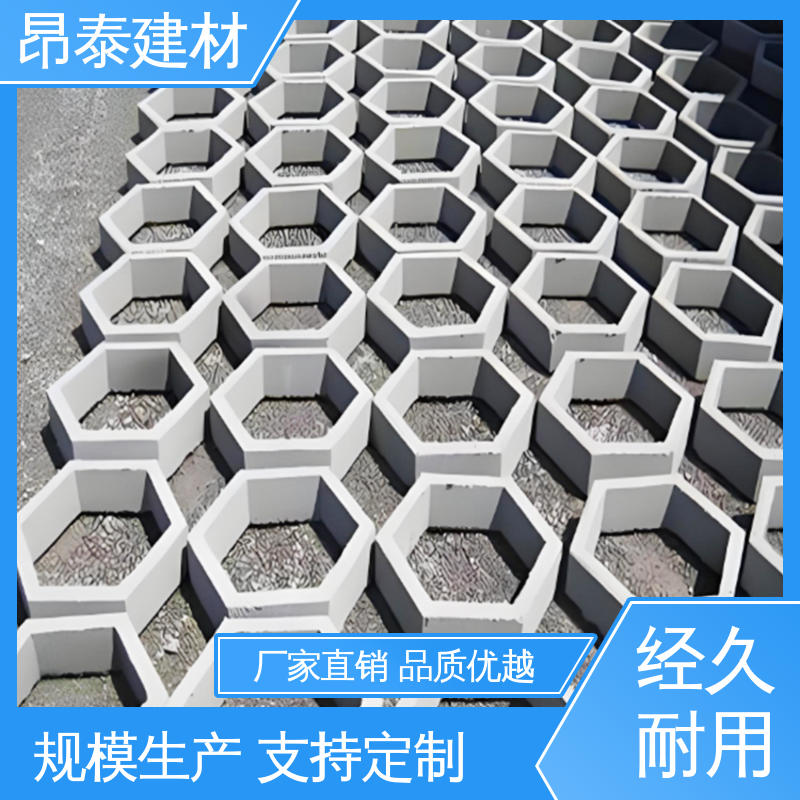 承压能力强 不易变形 六角护坡砖 水泥空心六棱块 实力商家
