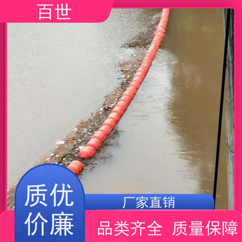 百世泥石流多发区浮排漂浮物拦截生态友好材质