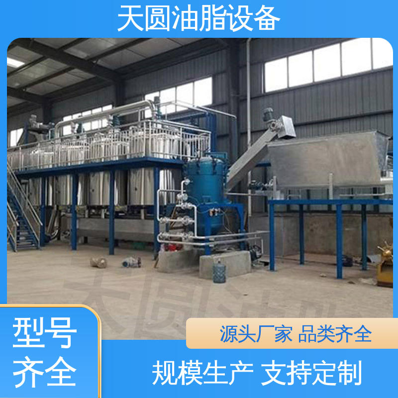 动物油熬油锅 实时安全监控 无异味 易操作 免费指导安装 天圆油脂设备