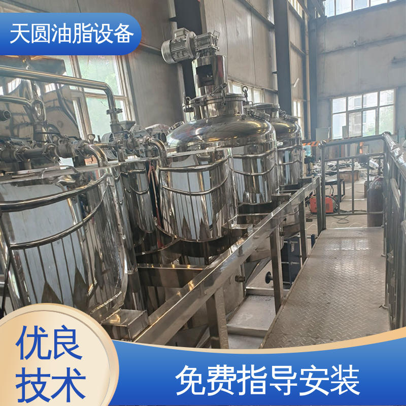 裂解工艺 节省成本 动物油炼油锅 实时安全监控 免费技术指导 天圆