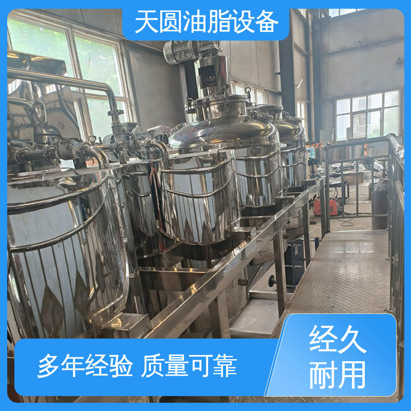 免费技术指导 炼油设备 可根据原料定制 屠宰废弃物榨油机 天圆