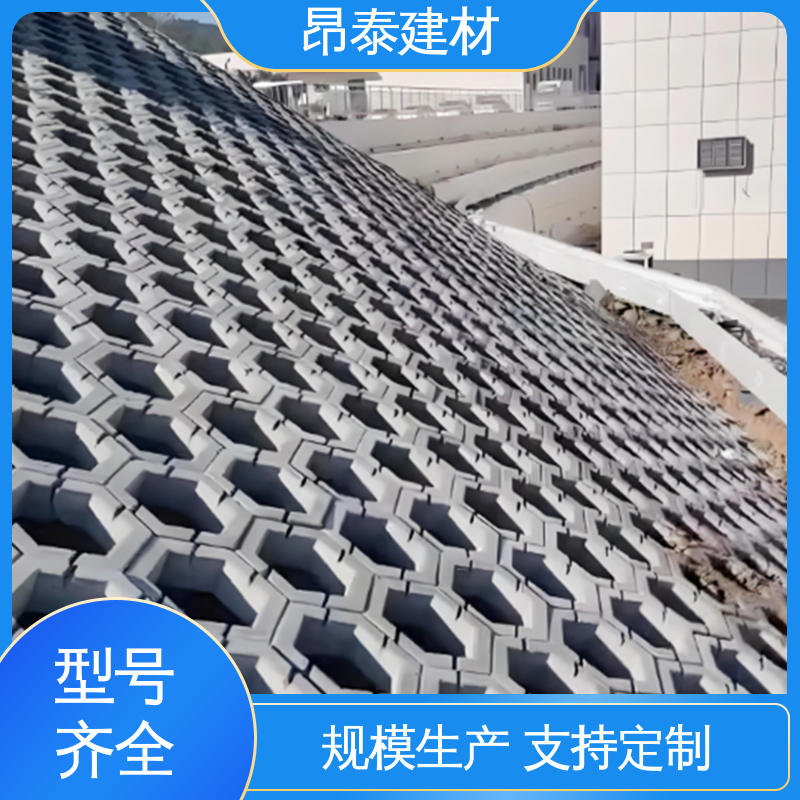 成品预制 六棱护坡砖 耐磨耐风化 坚固牢靠 尺寸按需生产