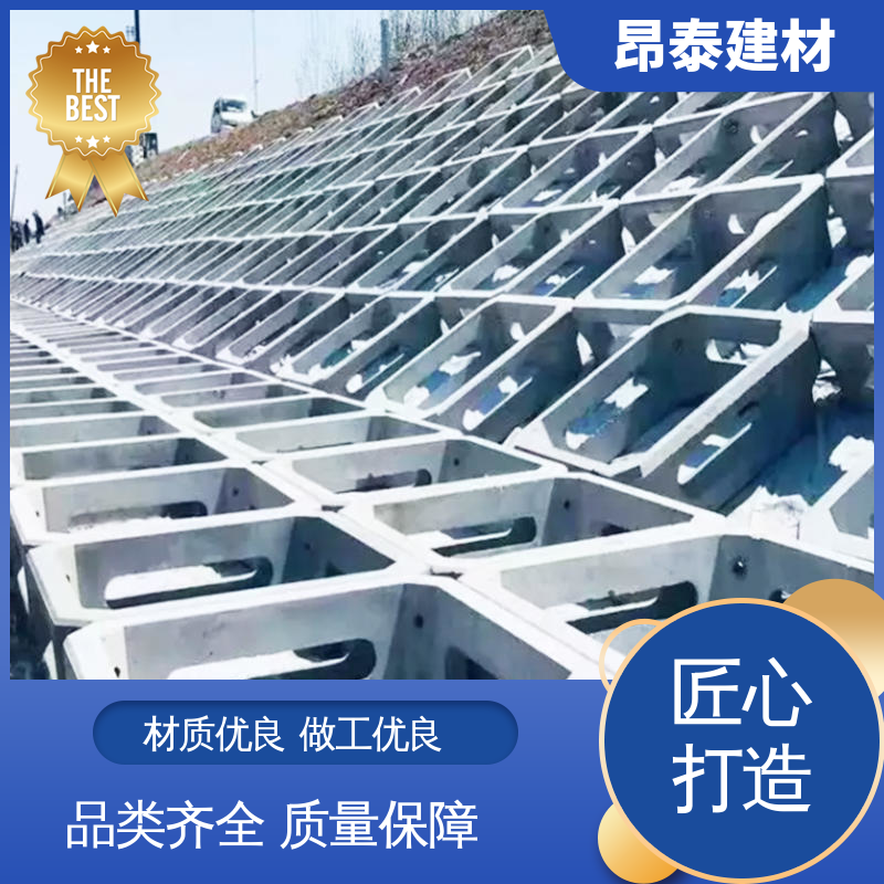 多种规格 实用与环保兼具 鱼巢式生态框 加固堤岸坡体