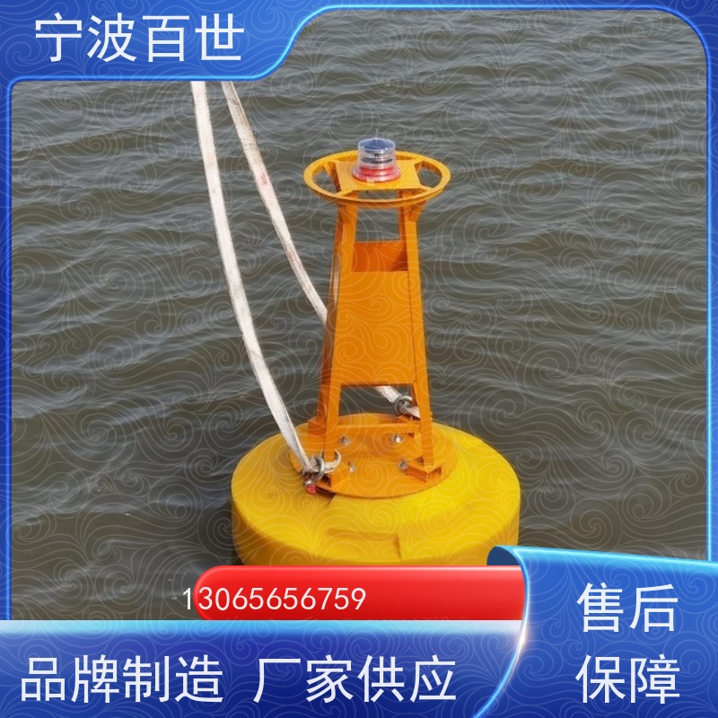 百世施工区域拦船浮标标志航道范围方案设计
