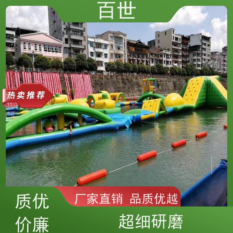 百世城市内河拦污屏障自浮式结构钢丝绳锚固