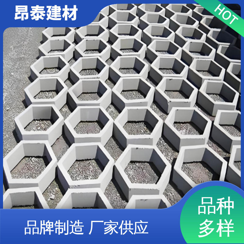 防水效果好 实心水泥道路砖 六角护坡砖 高度10cm 源头工厂