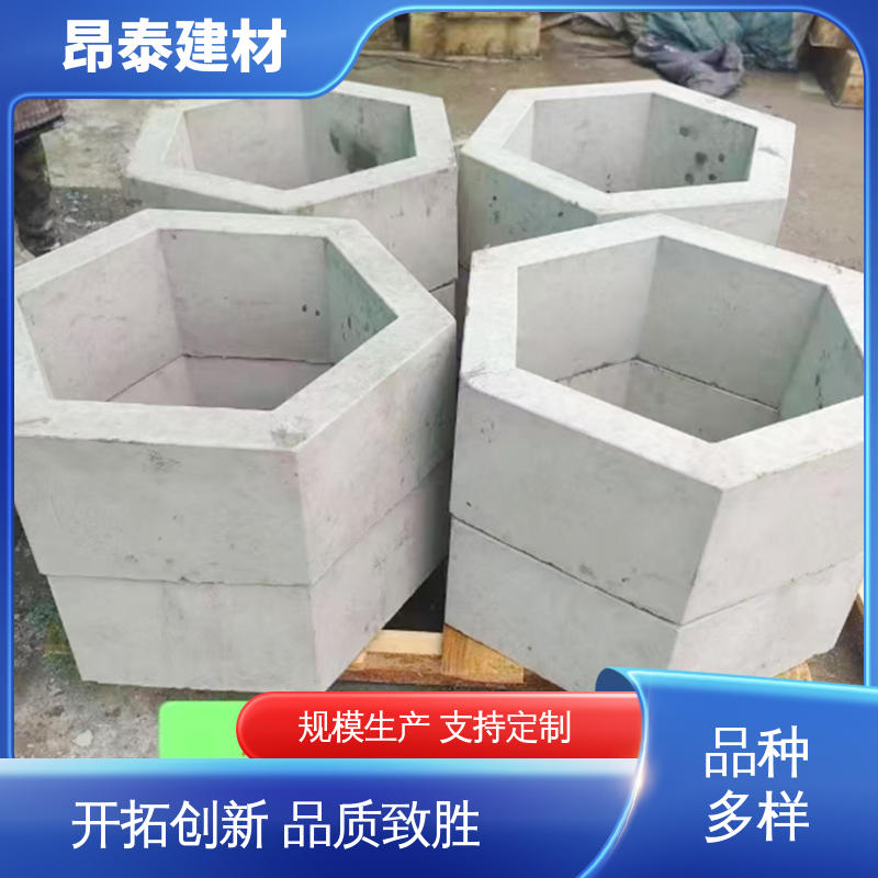 六棱护坡砖 边长20cm 实心水泥道路砖 承压能力强 源头工厂