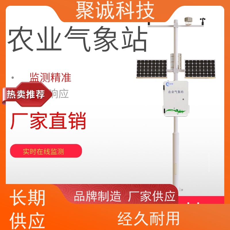 土壤温湿度雨量自动监测站小型光伏大棚田间校园温室外农业气象站