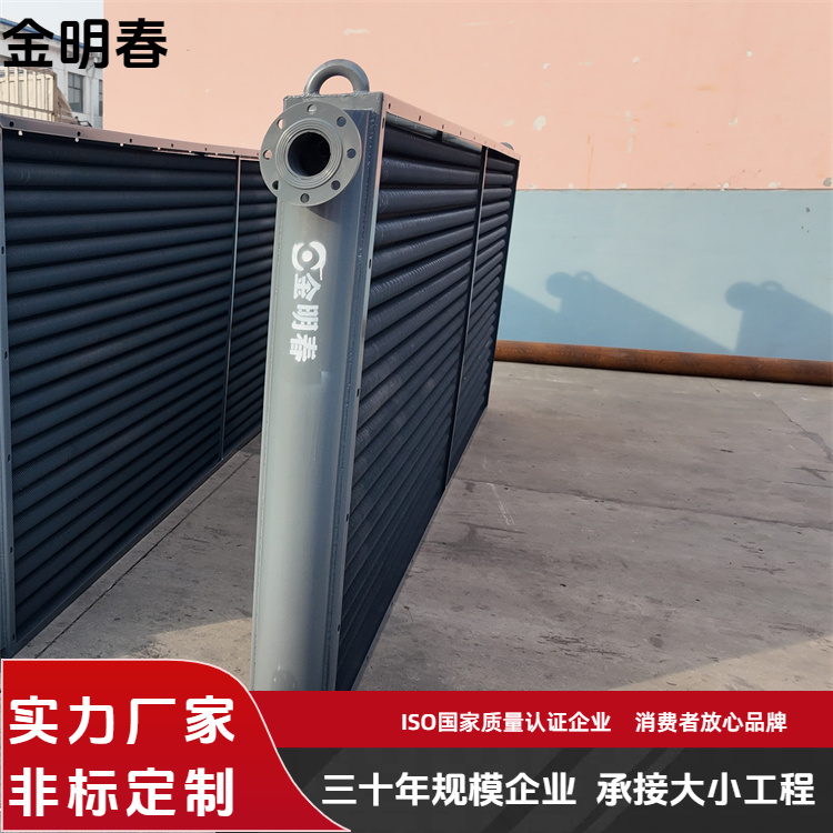 金明春 厂家 翅片管式换热器 不易变形生锈 规格齐全
