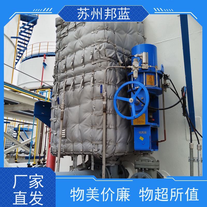 邦蓝科技 反复使用 ISO22899认证 钢性防火罩 化工
